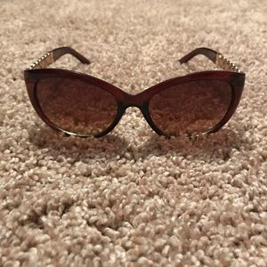 Dark Brown Cat-Eye Sunglasses